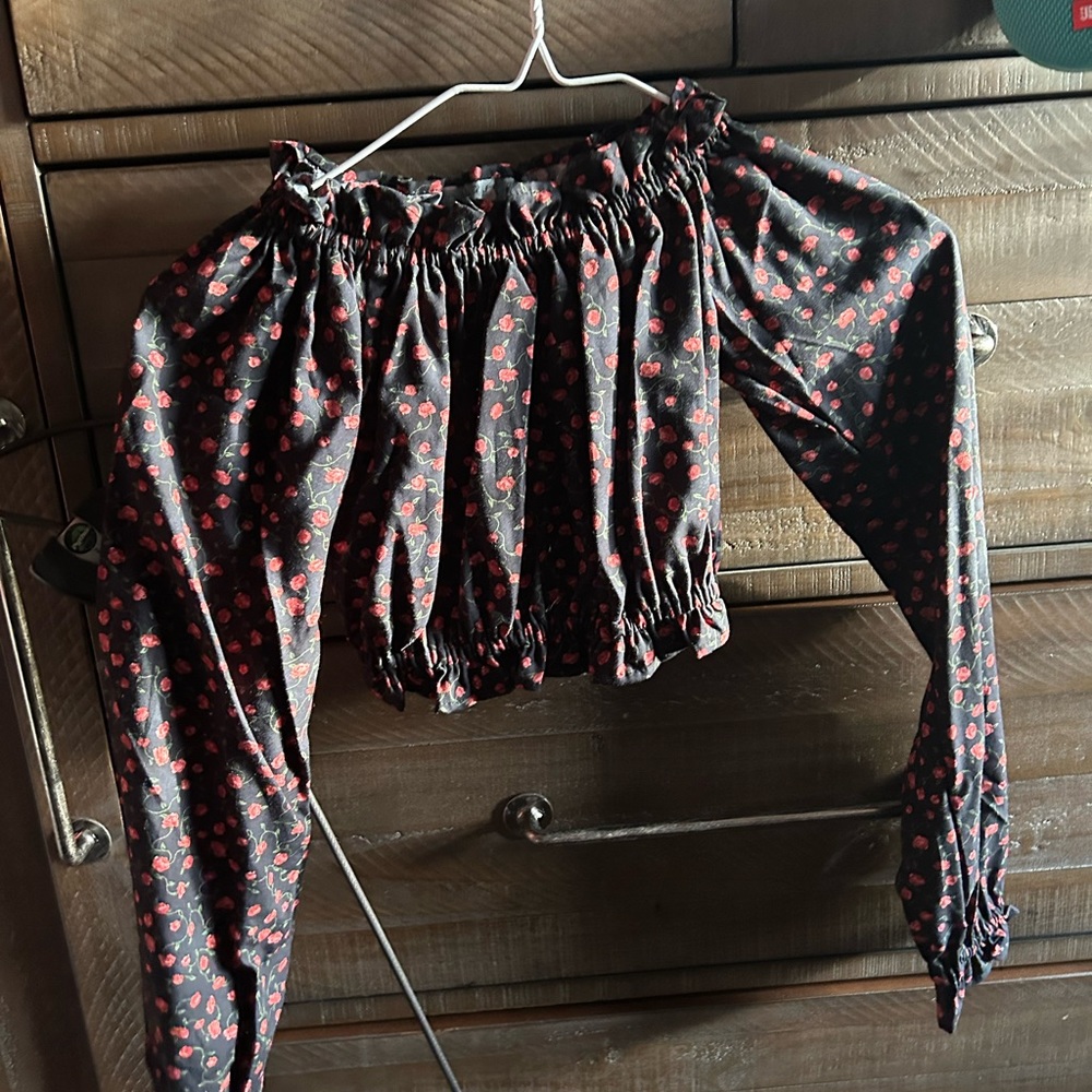 Marley top dark pink rose 🌹